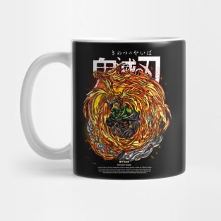 Fire Breathing Style! Hinokami Kagura Mug